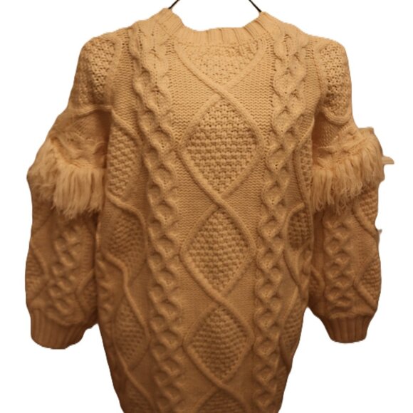 Hyacinth House Francesca Fringe Sweater Dress - Picture 3 of 3